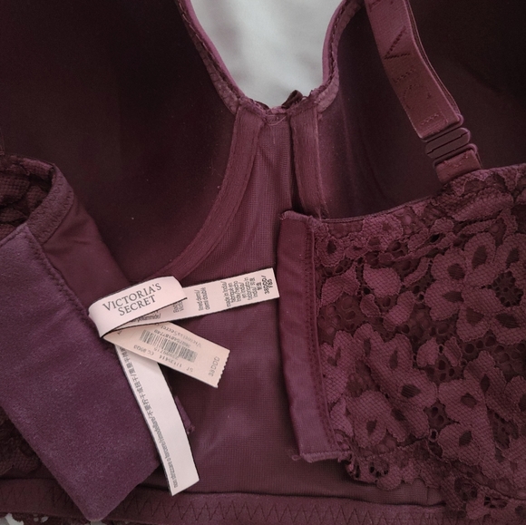 Victoria Secret bra.  Purple lace.  38DDD - Picture 1 of 2